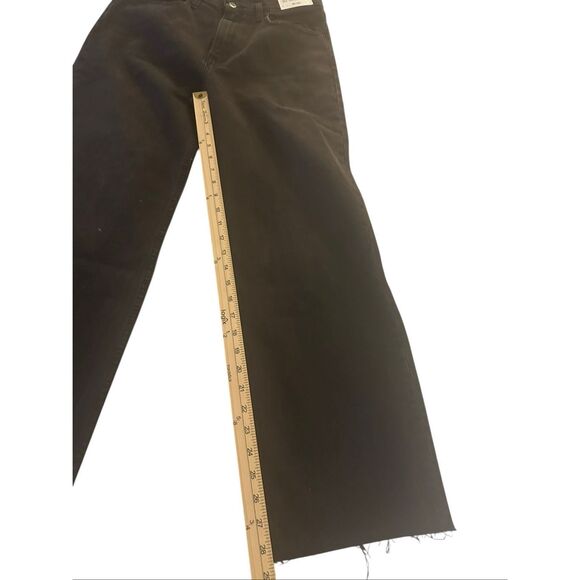 NWT Abercrombie & Fitch The 90’s Relaxed Jeans High Rise Black Size 10s / 30 - Picture 7 of 16